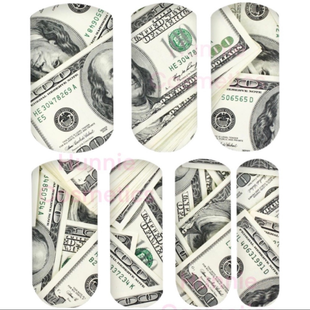 USD nail decals | 2 sheets!